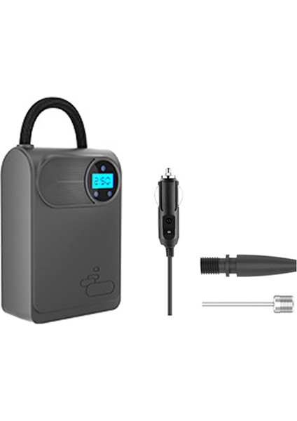 Araba Elektrikli Hava Pompası Araba Hava Kompresörü Mini Akıllı Dijital Taşınabilir Lastik Hava Pompası Algılama Araba Bisiklet Motosiklet (Yurt Dışından)