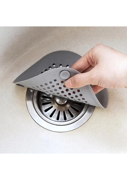 Rastgele 1 Adet Tarzı Silikon Yer Drenaj Filtresi Lavabo Süzgeci Saç Durdurucu Catcher Mutfak Banyo Lavabo Drenaj Süzgeç Kapağı Kanalizasyon Deşarj Filtresi (Yurt Dışından)