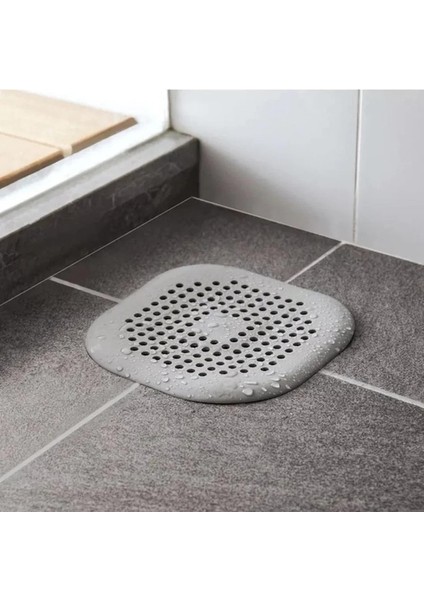 Rastgele 1 Adet Tarzı Silikon Yer Drenaj Filtresi Lavabo Süzgeci Saç Durdurucu Catcher Mutfak Banyo Lavabo Drenaj Süzgeç Kapağı Kanalizasyon Deşarj Filtresi (Yurt Dışından)