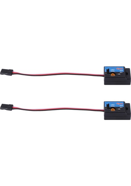 2x Mini Gyro Jiroskop D12 1/10 Rc Araba Drift Araba Yarışı Direksiyon Çıkışı Entegre Kompakt Hafif Tasarım (Yurt Dışından)