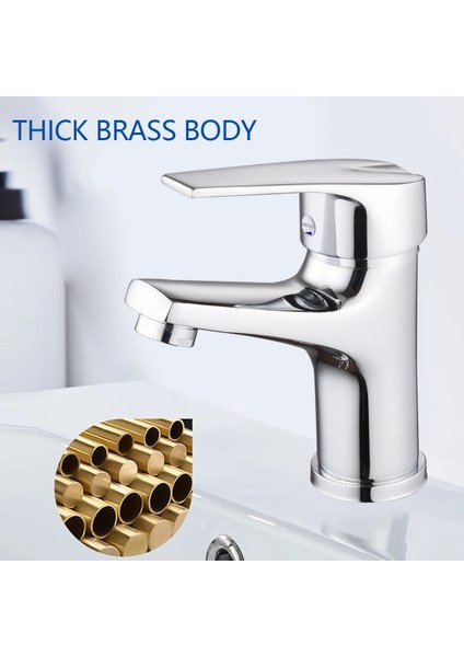 MP23-HORTUM Stili Banyo Havzası Musluk Krom Tek Kolu Mutfak Musluk Musluk Mikser Sıcak ve Soğuk Su Krom Banyo Aksesuarları (Yurt Dışından) indirimleri