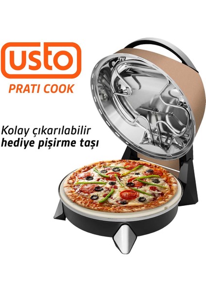 2860 Prati Cook Çok Amaçlı Pişirici Bronz