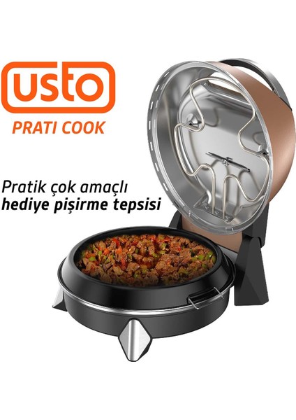 2860 Prati Cook Çok Amaçlı Pişirici Bronz