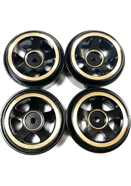 4 Adet Pirinç Beadlock Jant Hub Karşı Ağırlık 1/18 Ölçekli Fms Cruiser Land Cruiser Rc Araba Yükseltme Parçaları, 2 (Yurt Dışından)