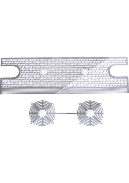 Metal Giriş Izgara Kapağı Emme Kaputu Radyatör Kutusu Trx4 2021 1/10 Rc Cawler Araba Yükseltme Parçaları (Yurt Dışından)