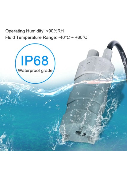 12V 600L 12V Su Pompasılh 600LH Yüksek Akış Balina Pompası 5m Dayanıklı Mühendislik Plastikleri Pompa Mikro Motor Su Pompası Bomba De Agua (Yurt Dışından)