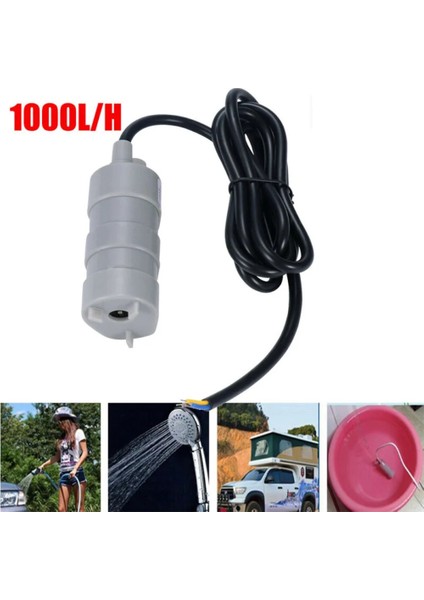 12V 600L 12V Su Pompasılh 600LH Yüksek Akış Balina Pompası 5m Dayanıklı Mühendislik Plastikleri Pompa Mikro Motor Su Pompası Bomba De Agua (Yurt Dışından)