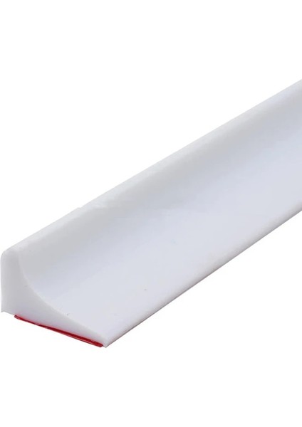 Beyaz Stil 1 M Kauçuk Banyo Su Durdurucu Kuru ve Islak Ayırma Taşkın Bariyeri Duş Baraj Kapısı Alt Sızdırmazlık Şeridi Koruma Engelleyici (Yurt Dışından)