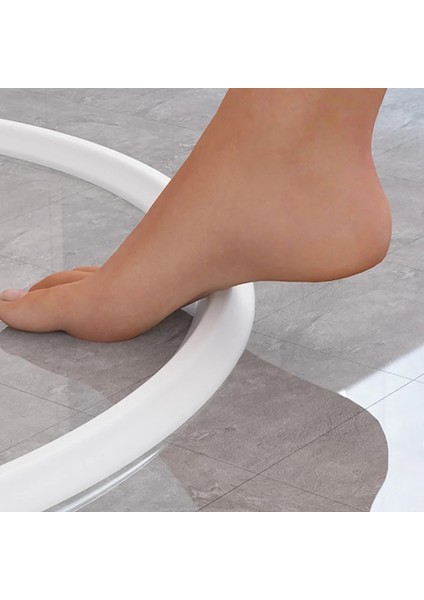 Beyaz Stil 1 M Kauçuk Banyo Su Durdurucu Kuru ve Islak Ayırma Taşkın Bariyeri Duş Baraj Kapısı Alt Sızdırmazlık Şeridi Koruma Engelleyici (Yurt Dışından) fırsatları