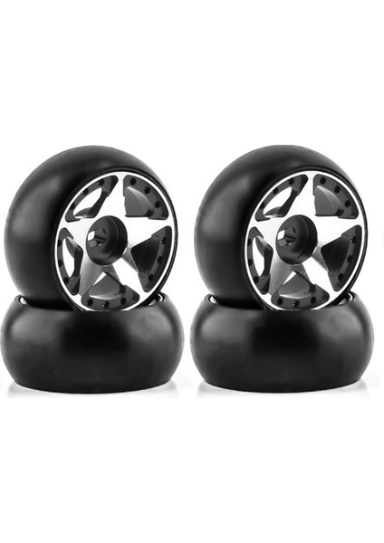 Sert Plastik Drift Lastik Lastik Metal Jant ile 284131 K969 K989 Mini-Z 1/28 Rc Araba Yükseltme Parçaları, 4 (Yurt Dışından)