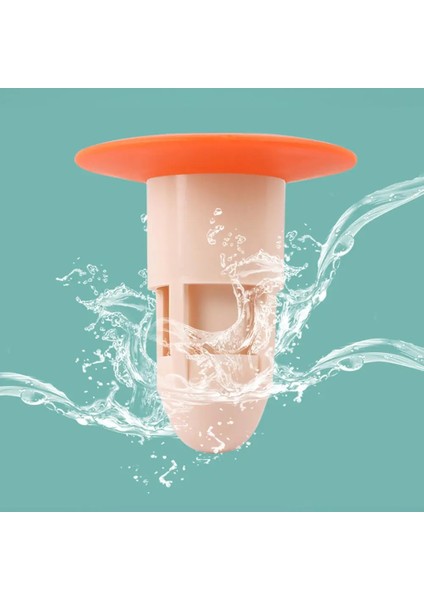 Pembe Tarzı Banyo Duş Zemin Süzgeç Kapak Fiş Tuzak Silikon Koku Önleyici Lavabo Banyo Su Tahliye Filtresi Böcek Önleme Deodorant (Yurt Dışından) fırsatları