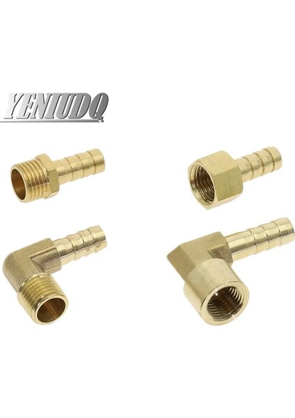 Btpl Stili 14 mm Pirinç Hortum Bağlantısı Dikenli Kuyruk Bsp Dişi Dişli Bakır Konnektör Bağlantı Elemanı Adaptörü (Yurt Dışından)