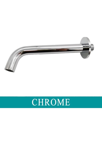 SP0005CP Dönme Stili Yok 20 Santimetre Lavabo Bataryası Aksesuarları Duvara Monte Musluk Çıkışı Döner mm Krom Siyah Altın Gun Metal Gri Beyaz Fırçalı (Yurt Dışından)