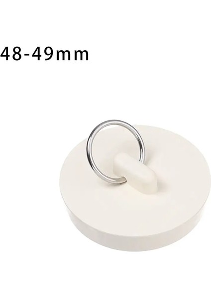 48-49MM Tarzı Mutfak Banyo Kauçuk Lavabo Fişi Zemin Tahliye Tapası Lavabo Küvet Drenaj Stoper Çamaşır Sızdırmaz Fiş Banyo Malzemeleri (Yurt Dışından)