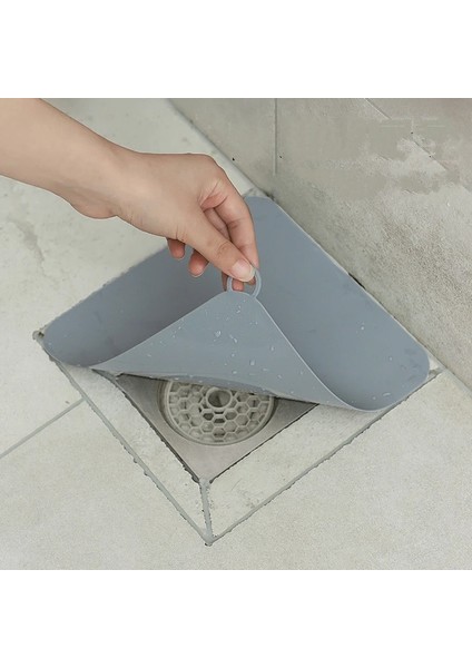 Beyaz 19.7X19.7CM Tarzı Licone Yer Sifonu Deodorant Pedi Mutfak Lavabo Süzgeci Tuvalet Pedi Banyo Anti Koku Kanalizasyon Deodorant Kapağı Su Durdurucu (Yurt Dışından) fiyatları