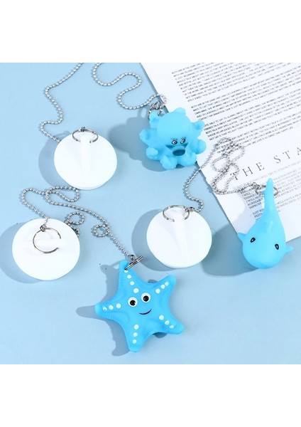 A9 Tarzı Artoon Ördek Denizyıldızı Ahtapot Kaplumbağa Köpekbalığı Su Geçirmez Kauçuk Fiş Yaratıcı Küvet Lavabo Stoper Renk (Orangewhiteblack) (Yurt Dışından) modelleri