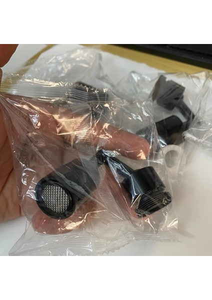 2 Mod Stili Pirinç Siyah 720 Dönebilen Mutfak Musluk Sıçrama Filtresi Püskürtücü Kafası Esnek Banyo Musluk Genişletici Adaptörü Köpük Memesi (Yurt Dışından) modelleri