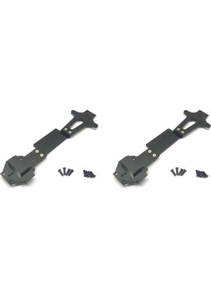 2x 144001 Rc Araba Için Yükseltme Yedek Parça Metal Ikinci Kat Kurulu 144001-1259, Siyah (Yurt Dışından)