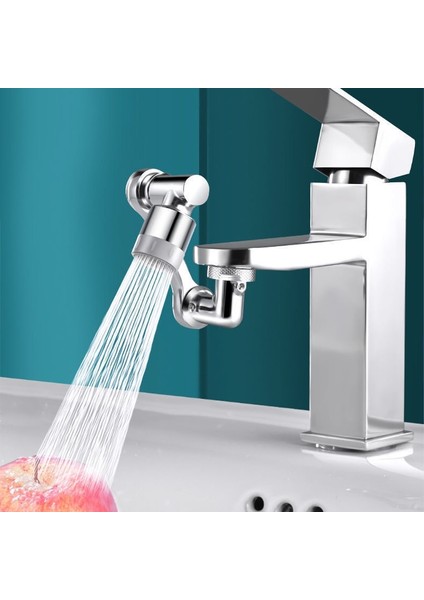 Sıradan 1 Mod Stili Çok Fonksiyonlu Musluk Genişletici 2 Modlu Dönebilen Püskürtme Kafası Iki Çıkış Modu Sıçrama Filtresi Hareketli Mutfak Banyo Musluğu (Yurt Dışından)