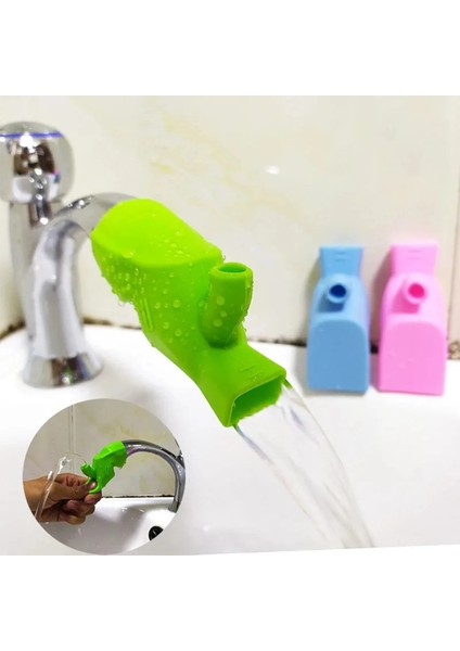 1 Adet Pembe Tarzı Silikon Su Musluk Uzatma Çocuk Yetişkin Yıkama Cihazı 2 Fonksiyonlu Banyo Mutfak Lavabo Musluğu Kılavuzu Musluk Uzatıcılar (Yurt Dışından) fiyatları