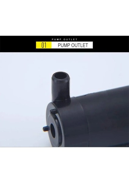 USB Amfibi Tip USB 5 V Alçak Gerilim Küçük Su Pompası Mikro Mini Dalgıç Pompa Ultra Sessiz USB Topraksız Sebze Dikim Zanaat Çeşmesi (Yurt Dışından)