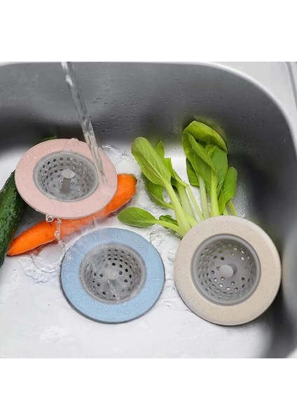 Mavi Stil Silikon Banyo Lavabo Sifonları Küvet Fişleri Süzgeçler Kanalizasyon Saç Filtresi Banyo Tahliye Tapası Lavabo Yer Sifonu Banyo Aksesuarları (Yurt Dışından) indirimleri