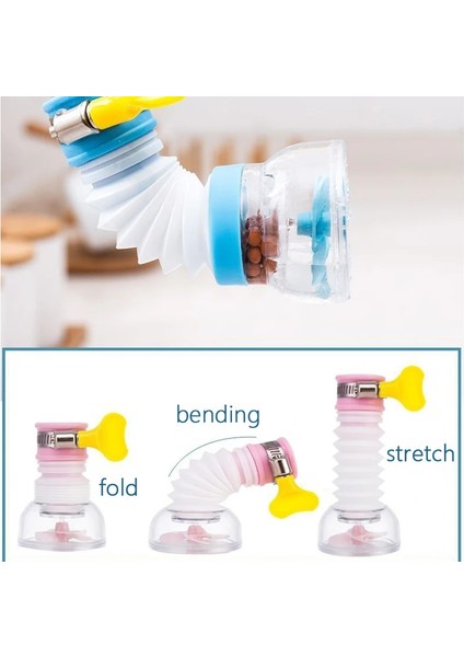 Versiyon 1 Pembe Tarzı Musluk Havalandırıcı Yağmur Biçimli Duş Başlığı Mutfak Banyo Aksesuarları Lavabo Musluğu Su Tasarrufu Arayüzü Rotasyon Ayarı Havalandırıcı Fıskiye (Yurt Dışından) indirimleri