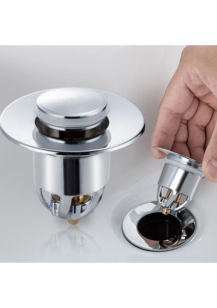 Havza Tahliye Filtresi Evrensel Bakır Pop-Up Sıçrama Çekirdek Saç Catcher Deodorant Banyo Stoper Mutfak Banyo Aracı (Yurt Dışından) fiyatları