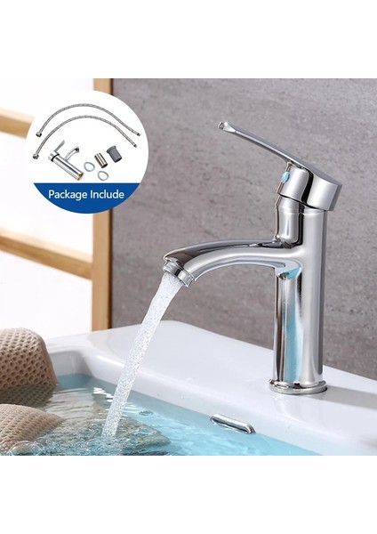 MP21 Hortum Stili Havza Muslukları Evye Musluğu Güverte Üstü Washbagle Delikli Tek Kolu Mikser Dokunun Sıcak ve Soğuk Su Banyo Aksesuarları (Yurt Dışından) modelleri