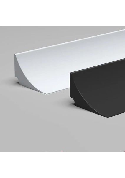 Gri Tarzı 80CM 3m Silikon Su Durdurucu Şerit Mutfak Havzası Su Engelleme Şerit Banyo Duş Barajı Taşkın Bariyeri Kuru ve Islak Ayırma (Yurt Dışından)