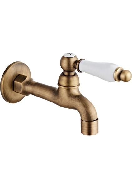 F Tarzı Tarzı Antik Pirinç Havza Musluk Mutfak Musluk Bahçe Muslukları Duvara Monte Lavabo Banyo Paspas Su Dokunun Çamaşır Makinesi Musluk (Yurt Dışından)