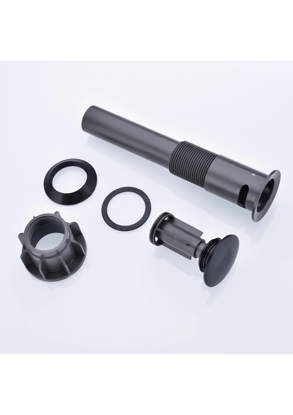 Orb Stili Paslanmaz Çelik Pop Up Lavabo Tahliye Tapası Taşma ile Mat Siyah Lavabo Havzası Tahliye Filtresi Banyo Havzası Musluk Aksesuarları (Yurt Dışından) fırsatları