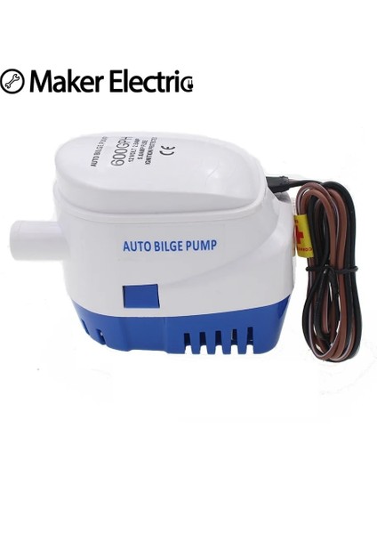 1100GPH 12V Yat Deniz Tekne ve Solarr Için Otomatik Sintine Pompası Dc Gph Dalgıç Su Elektrikli Pompa (Yurt Dışından)