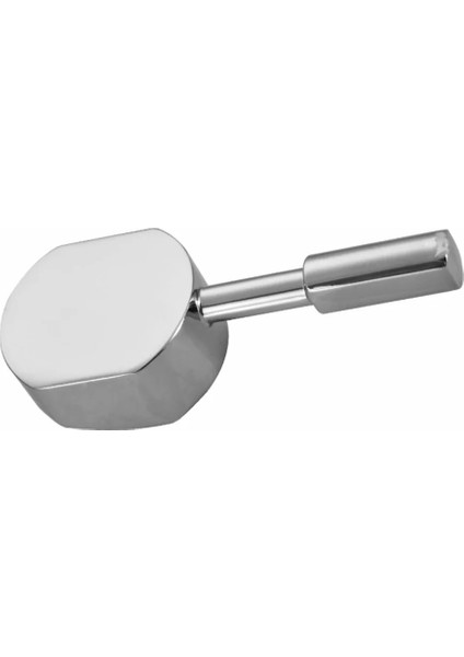 40MM Yasi Tarzı Yedek Musluk Kolu Krom Kaplama Banyo Muslukları Aksesuarları Kartuş Makara Musluk Tek Metal Kol Kolu (Yurt Dışından)