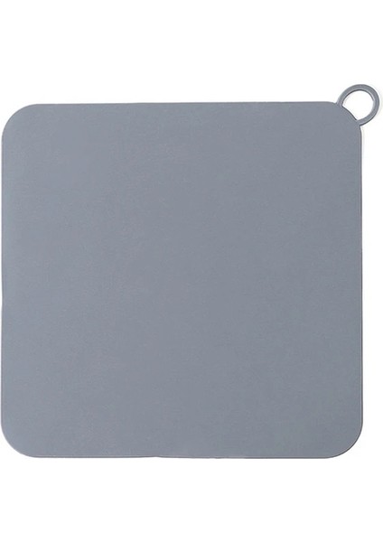 Gri Tarzı 19,7 cm x 19,7 cm Licone Yer Sifonu Deodorant Pedi Mutfak Lavabo Süzgeci Tuvalet Pedi Banyo Anti Koku Kanalizasyon Deodorant Kapağı Su Durdurucu (Yurt Dışından)