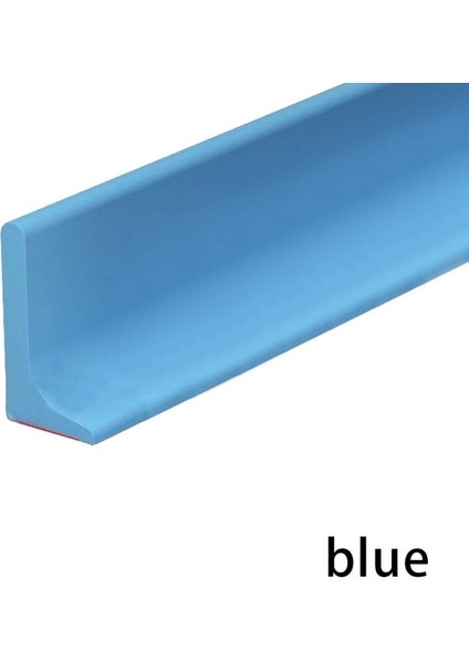 Mavi Stil 50CM cm Banyo Tutma Su Bariyer Şeridi Havza Su Durdurucu Su Tutucu Şeridi Kuru & Islak Ayırma Şeridi Bar (Yurt Dışından)