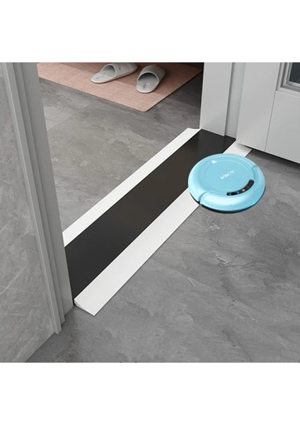 Beyaz Stil 140CM 3m Silikon Su Durdurucu Şerit Bükülebilir Mutfak Tezgahı Tutma Banyo Duş Barajı Taşkın Bariyeri Kuru ve Islak Ayırma (Yurt Dışından)