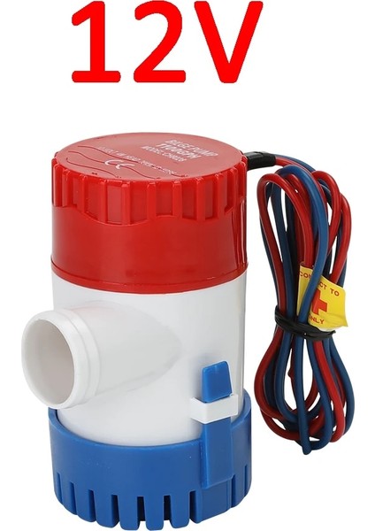12V 12V 24V 220V 60LMGPH Sintine Pompası Mini Tekne Pum V Dalgıç Kayık Kural Su 24 Volt Bahçe Durulama Araba Yıkama Banyosu (Yurt Dışından)