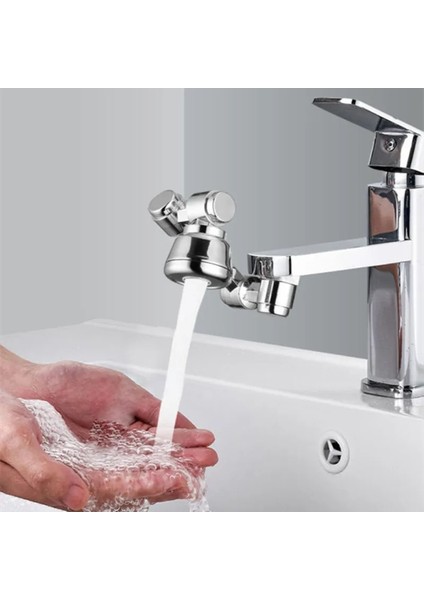 Ikili Mod 720 Stili 1080 Yeni Evrensel Dönebilen Musluk Genişletici Robotik Kol Sprey Başlığı Sıçrama Filtresi Için Abs Musluk Banyo Mutfak Lavabo Adaptörü (Yurt Dışından) fiyatları