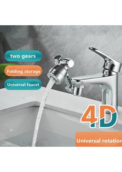 Ikili Mod 720 Stili 1080 Yeni Evrensel Dönebilen Musluk Genişletici Robotik Kol Sprey Başlığı Sıçrama Filtresi Için Abs Musluk Banyo Mutfak Lavabo Adaptörü (Yurt Dışından) modelleri