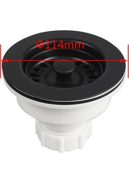 Kumral Stili Mutfak Lavabo Drenaj Plastk Drenaj Düzeneği Süzgeç Sepeti Mutfak Kuvars Taş Lavabo Için Drenaj Durdurucu Çapı (Yurt Dışından) modelleri