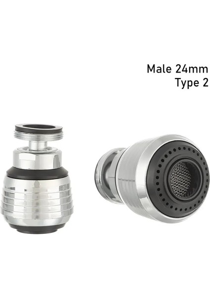 Erkek 24MM 2 Stil Musluk Havalandırıcı Yedek Parçalar Fıskiye Iç Çekirdek Su Tasarrufu Adaptörü Mutfak Banyo Memesi Filtre Musluk Aksesuarları (Yurt Dışından)