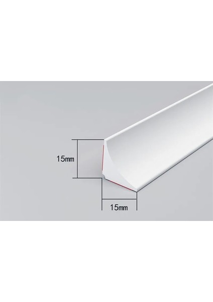 Beyaz Stil .uzunluk 80CM Silikon Banyo Su Durdurucu Engelleyici Duş Kuru Islak Ayırma Sel Bariyeri Su Geçirmez Mutfak Duvar Köşe Sızdırmazlık Şeridi Bant (Yurt Dışından)