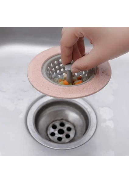 Bej Tarzı Silikon Banyo Lavabo Sifonları Küvet Fişler Süzgeçler Kanalizasyon Saç Filtresi Banyo Tahliye Tapası Lavabo Yer Sifonu Mutfak Aksesuarları (Yurt Dışından) indirimleri