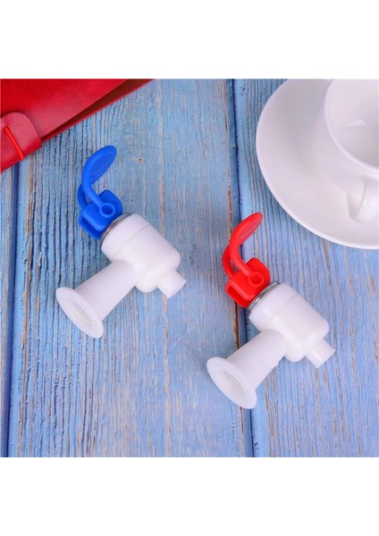 MAVI-16MM Tarzı Itme Tipi Plastik Su Sebili Musluk Dokunun Kırmızı Mavi Yedek Ev Temel Içme Çeşmeleri Parçaları Bibcocks Aksesuarları (Yurt Dışından) fiyatları