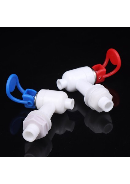 MAVI-16MM Tarzı Itme Tipi Plastik Su Sebili Musluk Dokunun Kırmızı Mavi Yedek Ev Temel Içme Çeşmeleri Parçaları Bibcocks Aksesuarları (Yurt Dışından) fırsatları