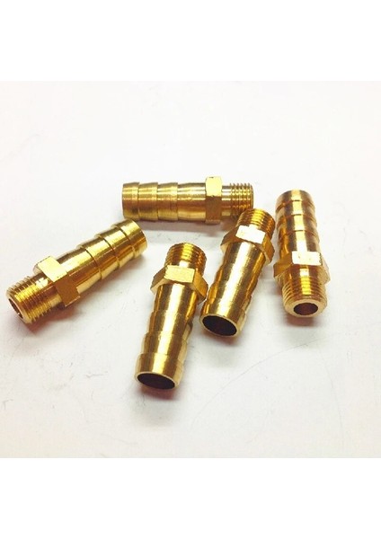 M5'ten Dikenli 4,8 mm Stiline Mini Pagoda Brae Bağlantı Parçaları Erkek Konu Pirinç Diken Hortum Deri Tüp Trakea Konektörü (Yurt Dışından) fırsatları