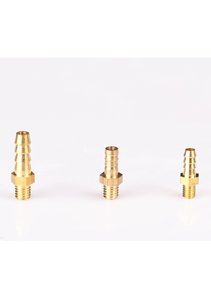 M5'ten Dikenli 4,8 mm Stiline Mini Pagoda Brae Bağlantı Parçaları Erkek Konu Pirinç Diken Hortum Deri Tüp Trakea Konektörü (Yurt Dışından) indirimleri