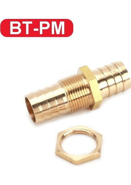 Bt-Pm Tarzı OD12 mm Bağlantı Parçaları Konektörü Bakır Pagoda Hava Yakıt Su Borusu Pirinç Diken Boru Tesisat Dikenli Bağlantı Çoğaltıcı Adaptörü (Yurt Dışından)