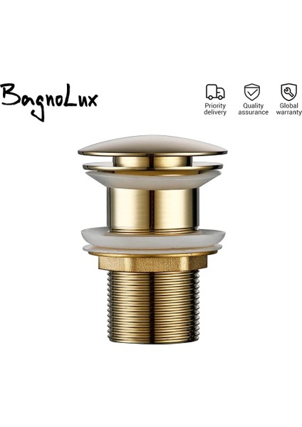 Sarı Tarzı Pop Up Tahliye Düğmesi Banyo Lavabo Fişi Süzgeç Sifon Atık Stoper Lavabo Musluk Aksesuarı Washbae Siyah Altın Gül (Yurt Dışından) indirimleri